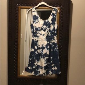 Jean tie-dye dress